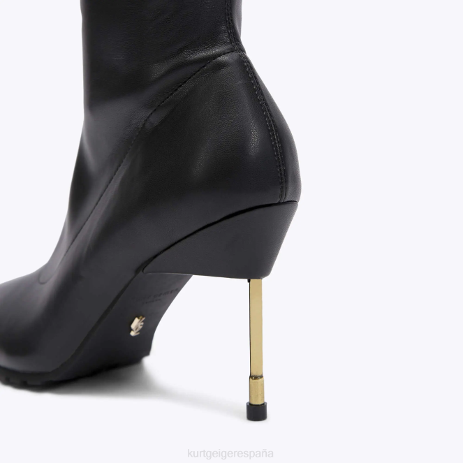 Kurt Geiger mujer barbacana de Londres sobre la rodilla 2LPR265 | calzados negro